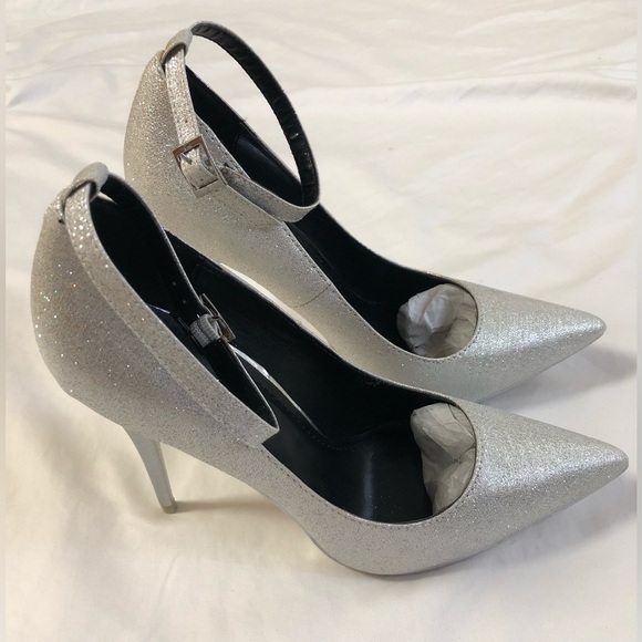 Shoe Republic high heel glitter pumps size: 8.5 - Picture 5 of 9